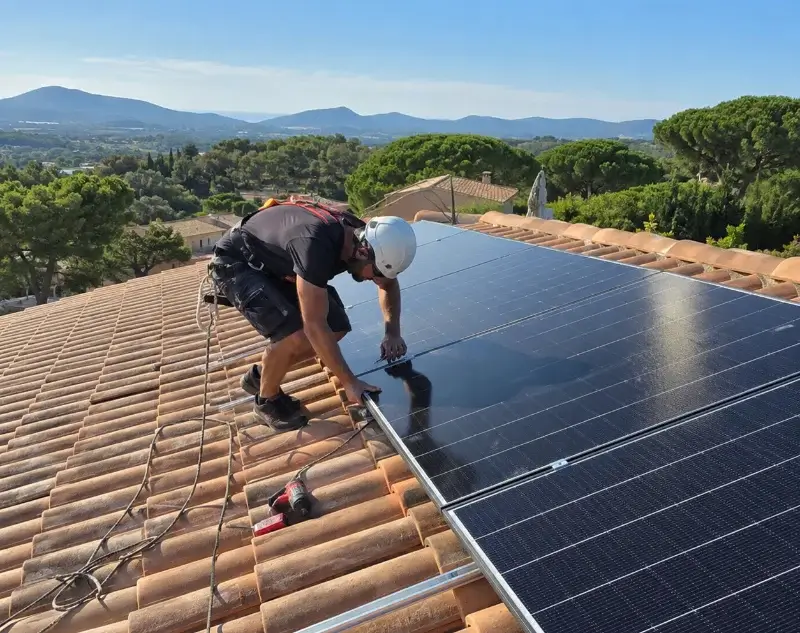 Installateur panneaux solaires Riantec — pose photovoltaïque sur toiture